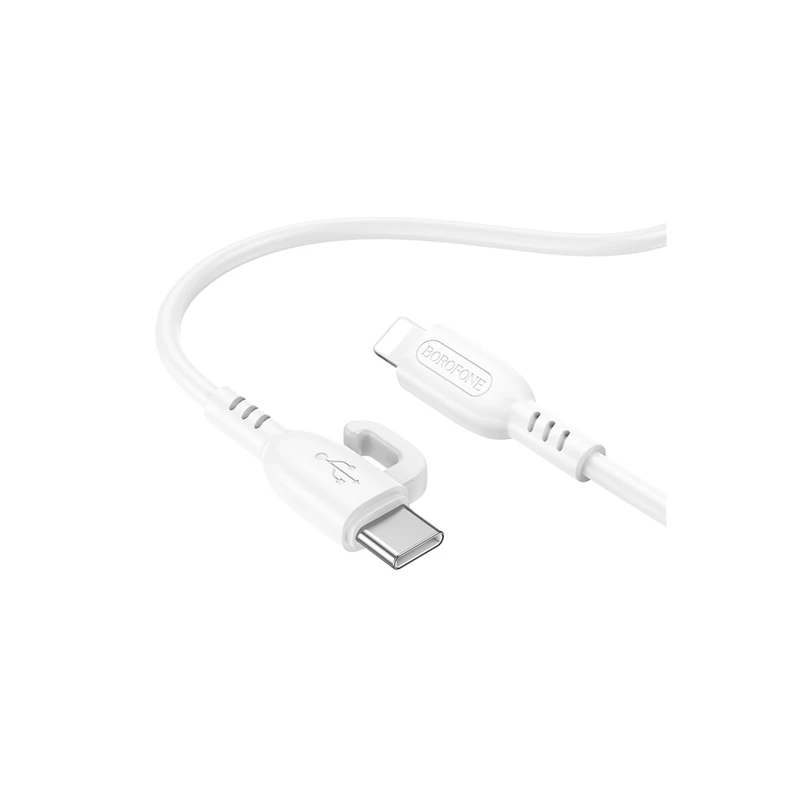 کابل تبدیل USB-C به لایتنینگ بروفون مدل BX91 20W