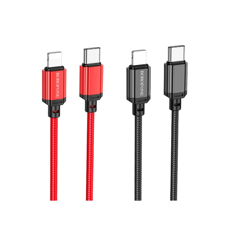 کابل تبدیل USB-C به لایتنینگ بروفون مدل BX87 20W