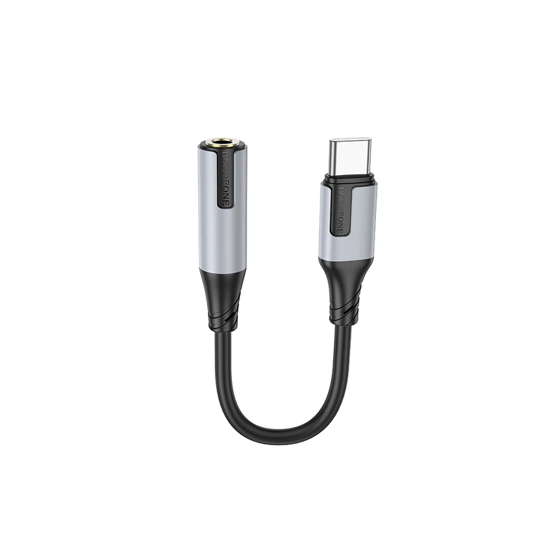 مبدل USB-C به جک 3.5 میلی متری بروفون مدل BV19